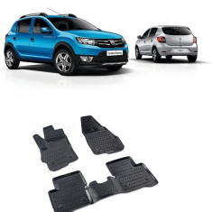 Set Covorase cauciuc stil tavita DACIA SANDERO Stepway (2012-2020)