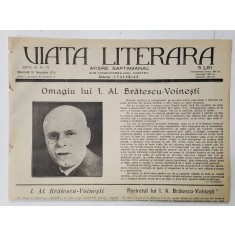 VIATA LITERARA , SUB CONDUCEREA UNUI COMITET , SAPTAMANAL , ANUL III , NR.71 , 28 IANUARIE , 1928