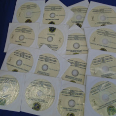 UNEFS : CURSURI PE SUPORT CD , INVATAMANT CU FRECVENTA REDUSA * LOT 16 BUCATI