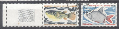 Chad 1969 Fishes, used G.174 foto