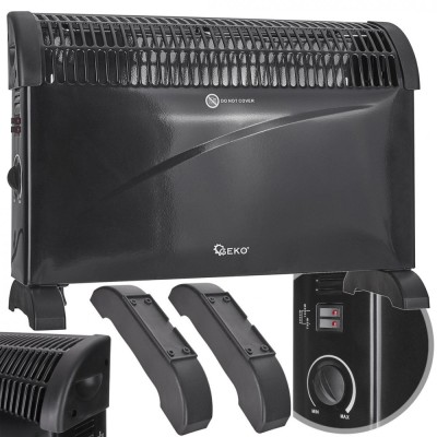 Convector electric cu termostat, 2000 W, Geko G80437 foto