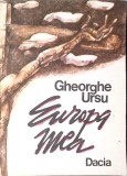 Europa Mea - Gheorghe Ursu, Editura Dacia 1991, Roman, 355 Pagini, Coperta Necartonata