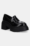 Steve Madden mocasini Turnout culoarea negru, cu platforma, 11004801