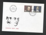 Switzerland 1980 Europa CEPT Mi.685-686 FDC UN.012