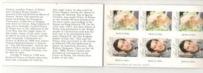 St.Lucia.1981 Nunta regala printul Charles si lady Diana carnet PD.57 foto