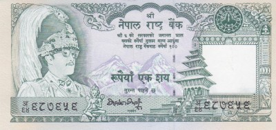 Bancnota Nepal 100 Rupii (1993) - P34d UNC foto