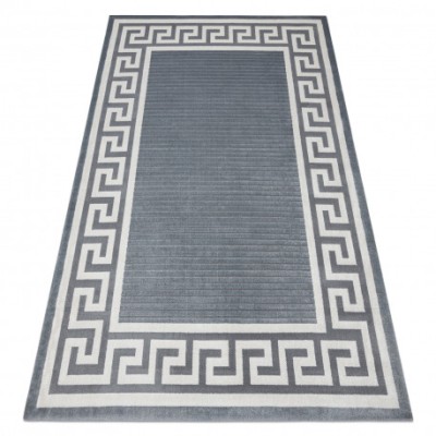 Covor PEARL 51327F gri - Cadru, exclusiv grecesc, structural, 192x290 cm foto
