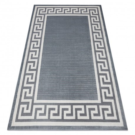 Covor PEARL 51327F gri - Cadru, exclusiv grecesc, structural, 192x290 cm