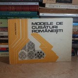 ANA PINTILESCU - MODELE DE CUSATURI ROMANESTI , 1977 *