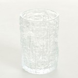 Pahar din sticla cu textura neregulata 320 ml