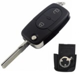 Set 2 bucati - Carcasa cheie Topautochei&amp;#174; compatibila cu Audi A3 A4 A6 suport pentru baterie tip CR1616