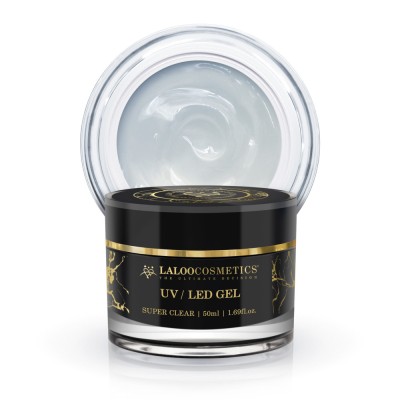 Gel construcție transparent UV/LED Laloo 50 ml foto