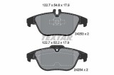 Set placute frana disc Mercedes C-Class, C-Class T-Model, E Class Motor C 180, C 180, C 180, C 180 CDI, C 180 CDI, C 180 CGI, 122.5 mm, 17.5 mm, OE