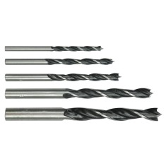Set 5 burghie pentru lemn 4 mm-10 mm STHOR