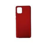 Husa compatibila cu Samsung Galaxy A02s- Silicon Slim, Rosu, ALC MOBILE