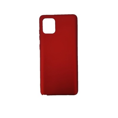 Husa compatibila cu Samsung Galaxy A02s- Silicon Slim, Rosu foto