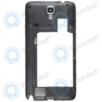 Husa mijlocie neagra pentru Samsung Galaxy Note 3 Neo LTE+ (SM-N7505).