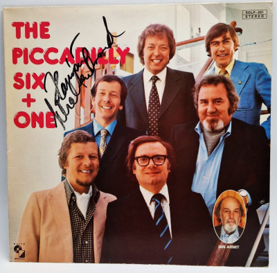 Piccadilly Six, Ian Armit &amp;lrm;&amp;ndash; The Piccadilly Six + One 1980 NM / VG+ vinyl LP foto