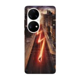 Husa compatibila cu Huawei Mate 40 Pro model The Flash, Silicon, TPU, Viceversa, Transparent, Carcasa