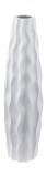 Cumpara ieftin Vaza flori ceramica alba 15,5 x 58 cm