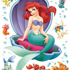 Sticker Micuta Sirena - Ariel - 65x85cm - DK864