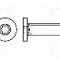 Surub M4, otel inoxidabil A2, 12mm, cap rotund, BOSSARD, 3233669