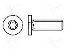 Surub M4, otel inoxidabil A2, 8mm, cap rotund, BOSSARD, 3233666