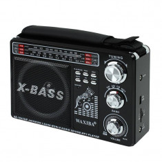 Radio portabil WAXIBA XB-1043N Negru foto