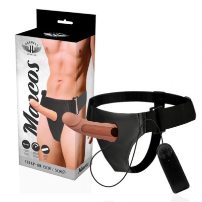 HARNESS ATTRACTION - RNES HOLLOW FRAMES WITH VIBRATOR 15 CM -O- 5 CM foto
