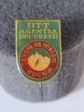 Insignă BTT Agenția București &ndash; Cercul de Turism București | insignă comunistă vintage