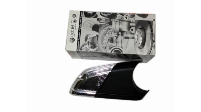 Lampa semnalizare oglinda Skoda Octavia 2 Sedan 1Z3 / Combi 1Z5 2004-2008 1Z0949102D semnalizator cu lumina inferioara dreapta, original Skoda