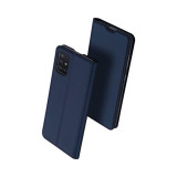 Husa Flip Samsung Galaxy A21S Tip Carte Bleumarin Skin DuxDucis