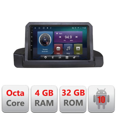 Navigatie dedicata BMW Seria 3 E90 fara ecran de fabrica Octa Core cu Android Radio Bluetooth Internet GPS WIFI 4+32GB 4+32 Kit CarStore Technology foto