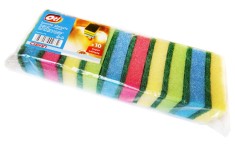 Bureti abrazivi colorati, 83x53x23 mm, 10 buc. set