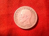 Moneda 1 Leu 1906 Comemorativa Carol I , argint , cal.Buna