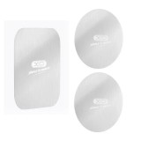 Cumpara ieftin Set 3 placute metalice pentru suport auto magnetic, XO-Y2
