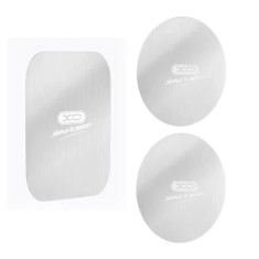 Set 3 placute metalice pentru suport auto magnetic, XO-Y2