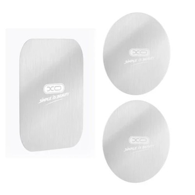 Set 3 placute metalice pentru suport auto magnetic, XO-Y2 foto