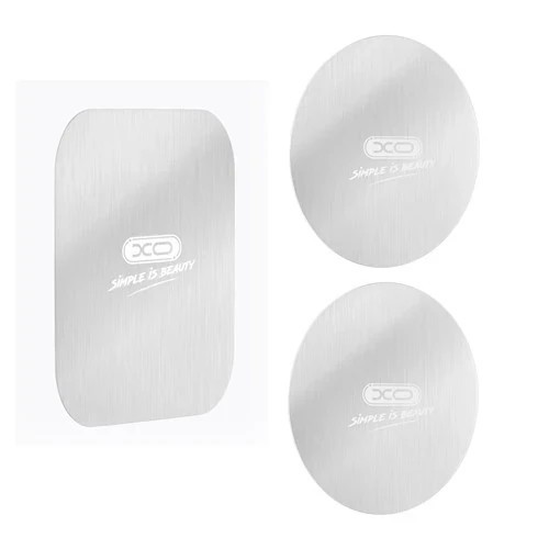 Set 3 placute metalice pentru suport auto magnetic, XO-Y2