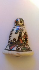XG Magnet frigider - tematica Romania - Clopotel romanesc cu floare foto