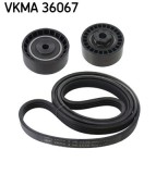 SKF VKMA 36067 Set curea transmisie cu caneluri
