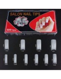 Set 500 unghii false 10 marimi culoarea unghiei