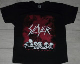 Tricou Slayer-World Painted Blood, Casca nazist,666 ,formatii rock