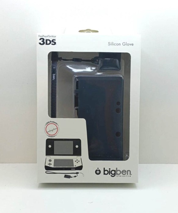 Husa silicon gri + Stylus - Nintendo 3DS - EAN: 3499550291735 (e)