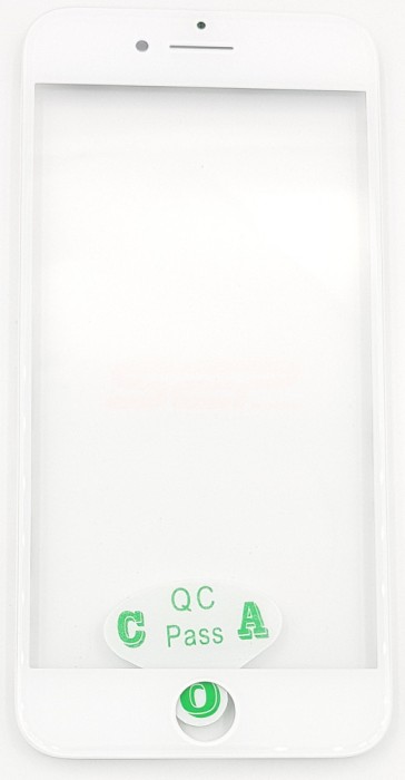 Geam cu Rama + OCA iPhone 8 WHITE