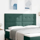 Cumpara ieftin Tăblie cap cu lumini cu bandă LED Ajustabil Verde 90 cm Catifea