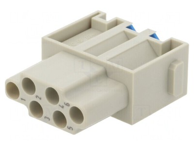 Conector Mamă Han-Modular 6 PIN 16A 500V foto