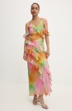 Never Fully Dressed rochie Faro Dress maxi, mulată, NFDDR1547