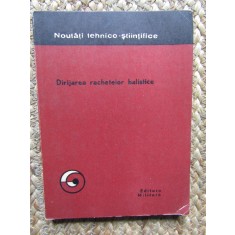 Dirijarea rachetelor balistice- Nicolae Marcu, Gheorghe Druta