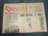 ZIARUL SPORTUL ROMANESC 5 MARTIE 1992